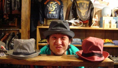 フリーホイーラーズ　レニーブルース　ハット　デニム 再入荷！FREEWHEELERS ”LENNY BRUCE”HAT 10ozDENIM : OLD